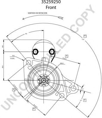 PRESTOLITE ELECTRIC 35259250 -  Стартер